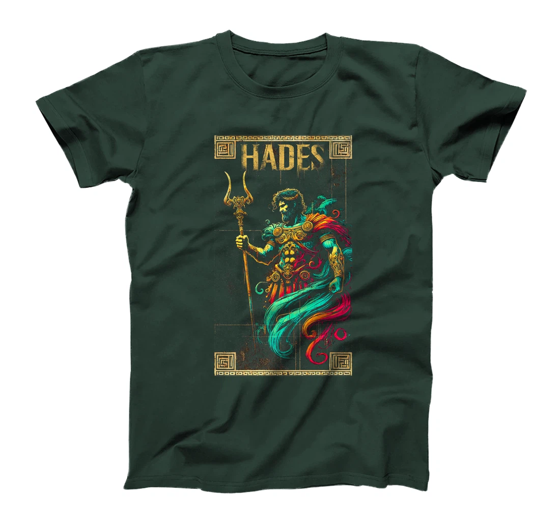 Hades God of the Underworld Greek Mythology Ancient Greece Premium T-Shirt