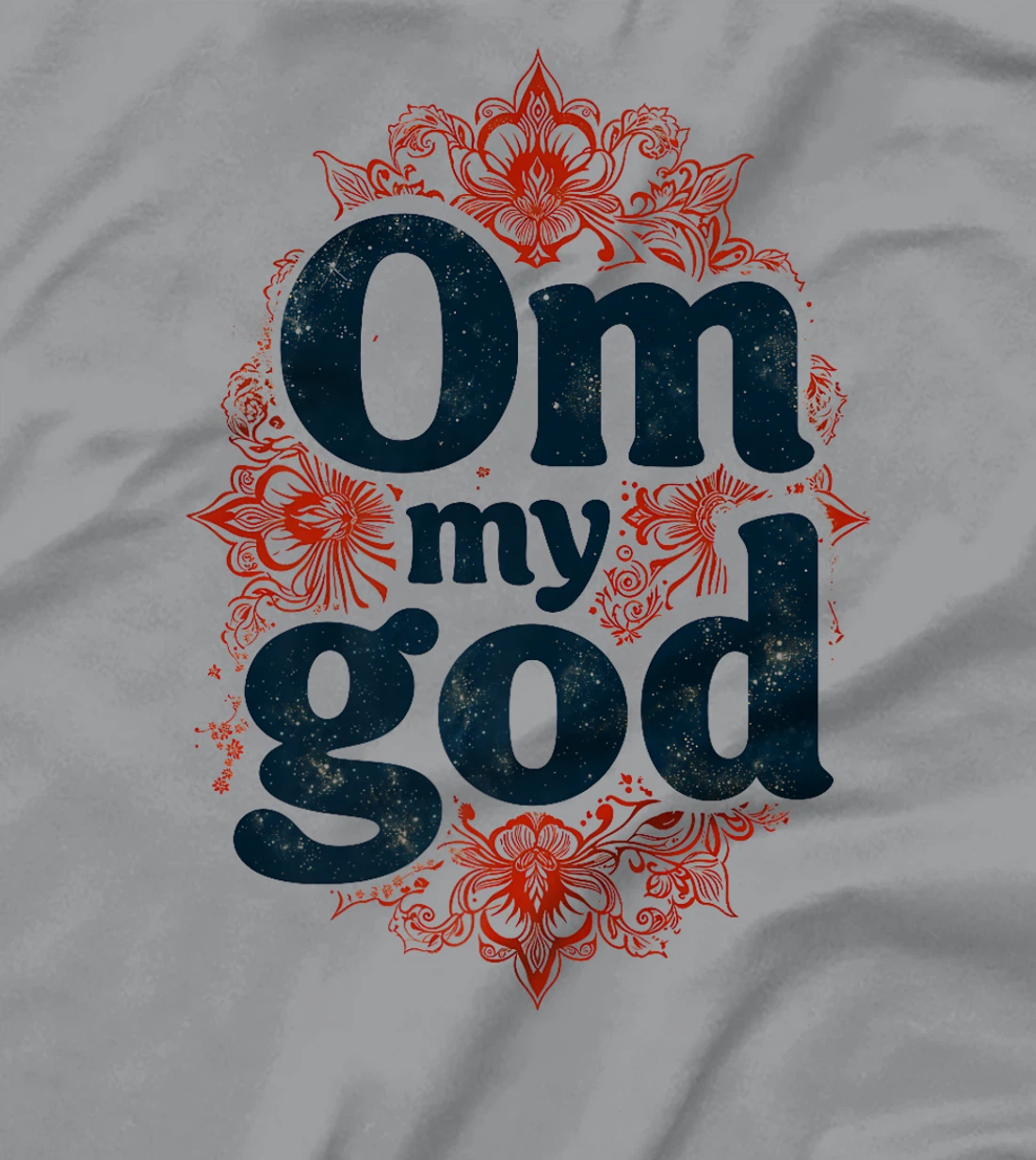 Om My God Yoga Meditation Spiritual Zen Yogi Namaste Design Premium T-Shirt