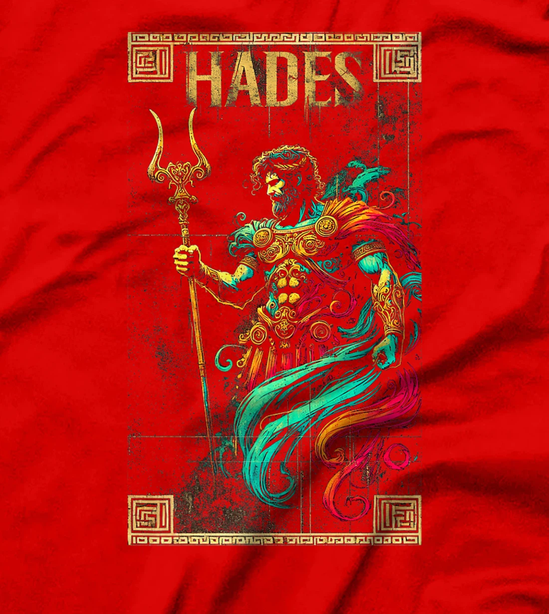 Hades God of the Underworld Greek Mythology Ancient Greece Premium T-Shirt