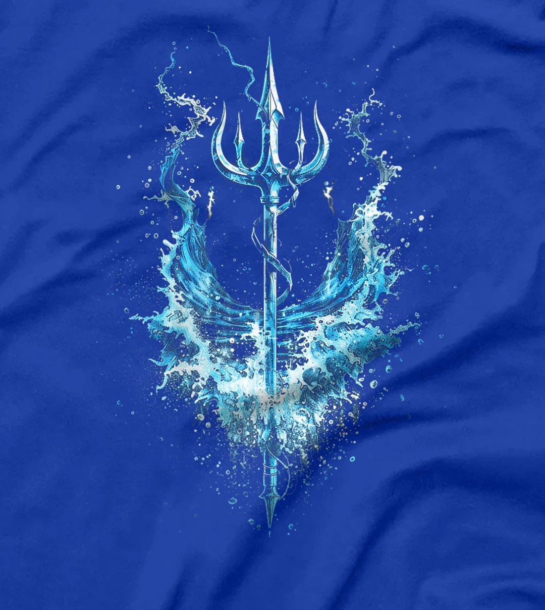 Poseidon Symbol Trident Greek God Mythology Premium T-Shirt