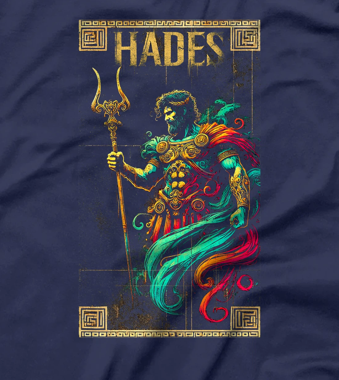 Hades God of the Underworld Greek Mythology Ancient Greece Premium T-Shirt