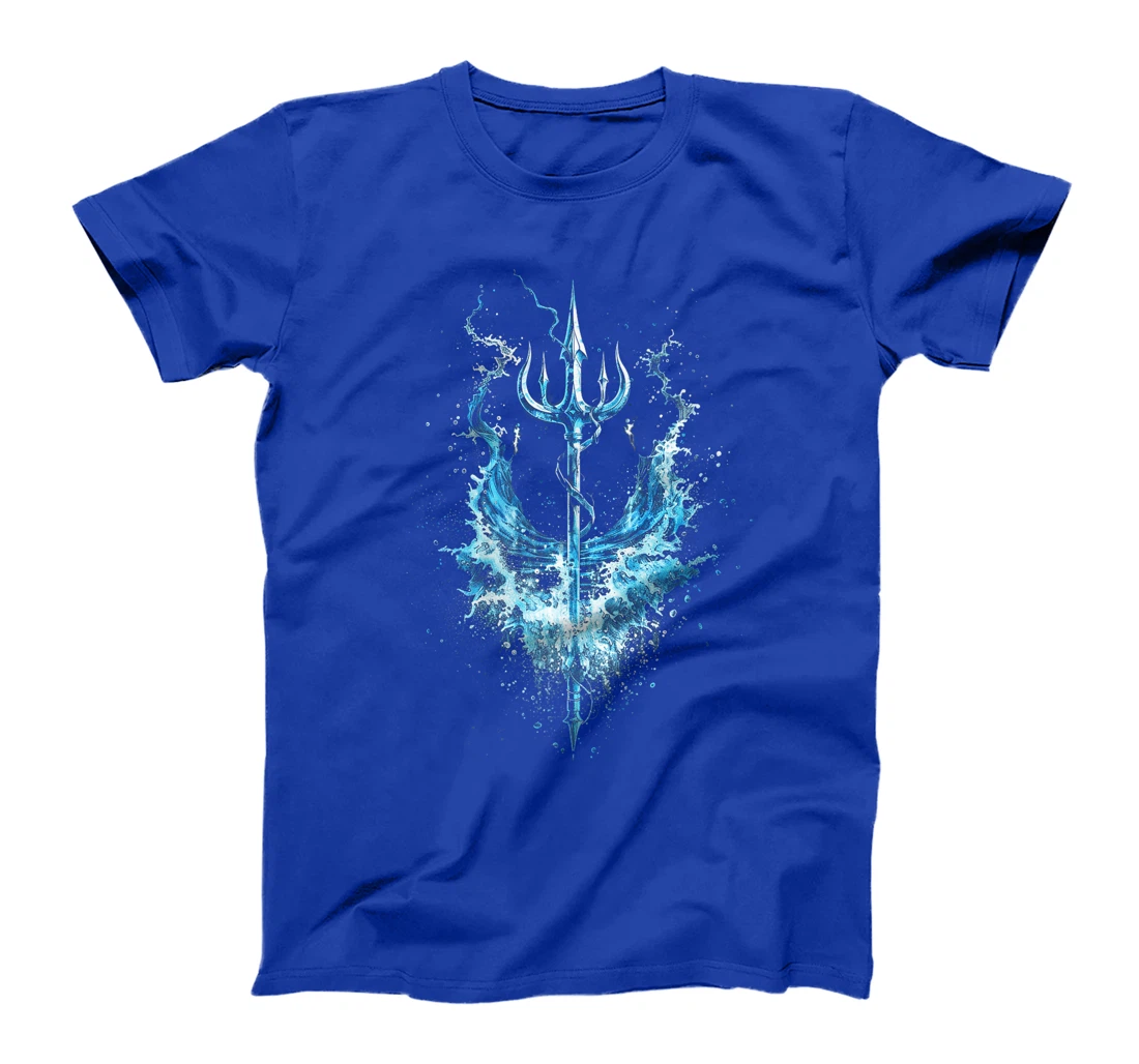 Poseidon Symbol Trident Greek God Mythology Premium T-Shirt