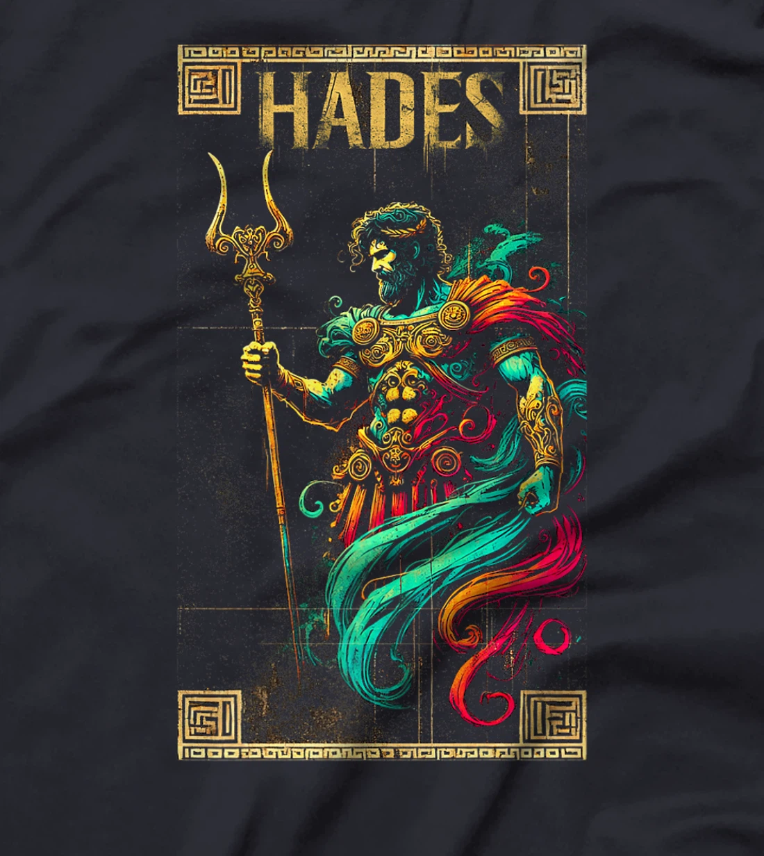 Hades God of the Underworld Greek Mythology Ancient Greece Premium T-Shirt