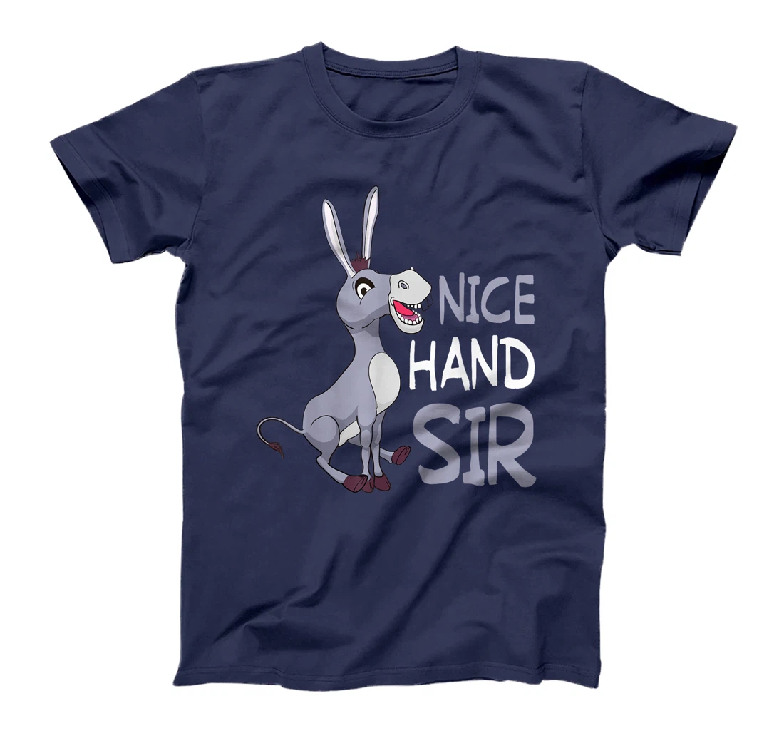 Funny Donkey Lover Nice Hand Sir Texas Holdem Poker Player T-Shirt