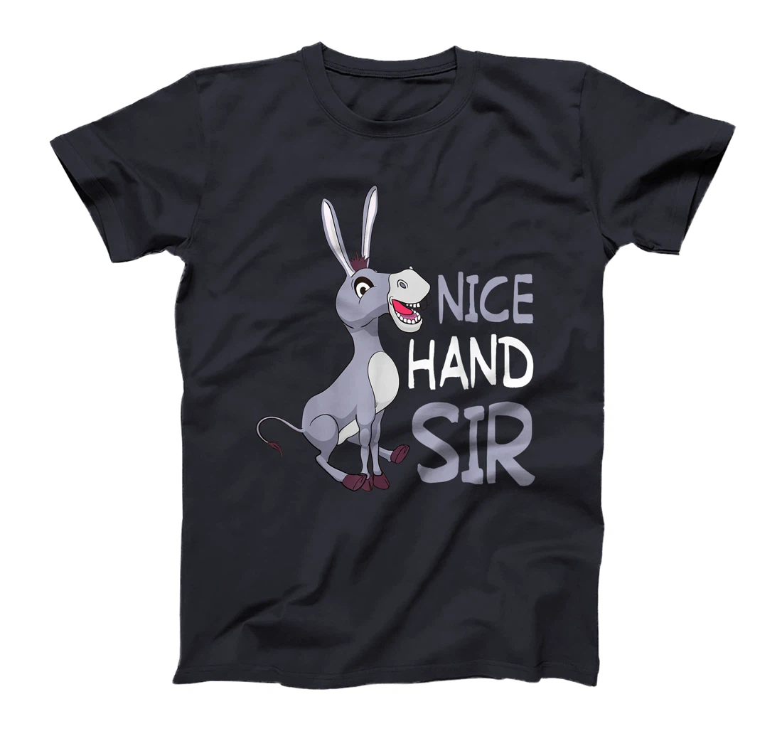 Funny Donkey Lover Nice Hand Sir Texas Holdem Poker Player T-Shirt