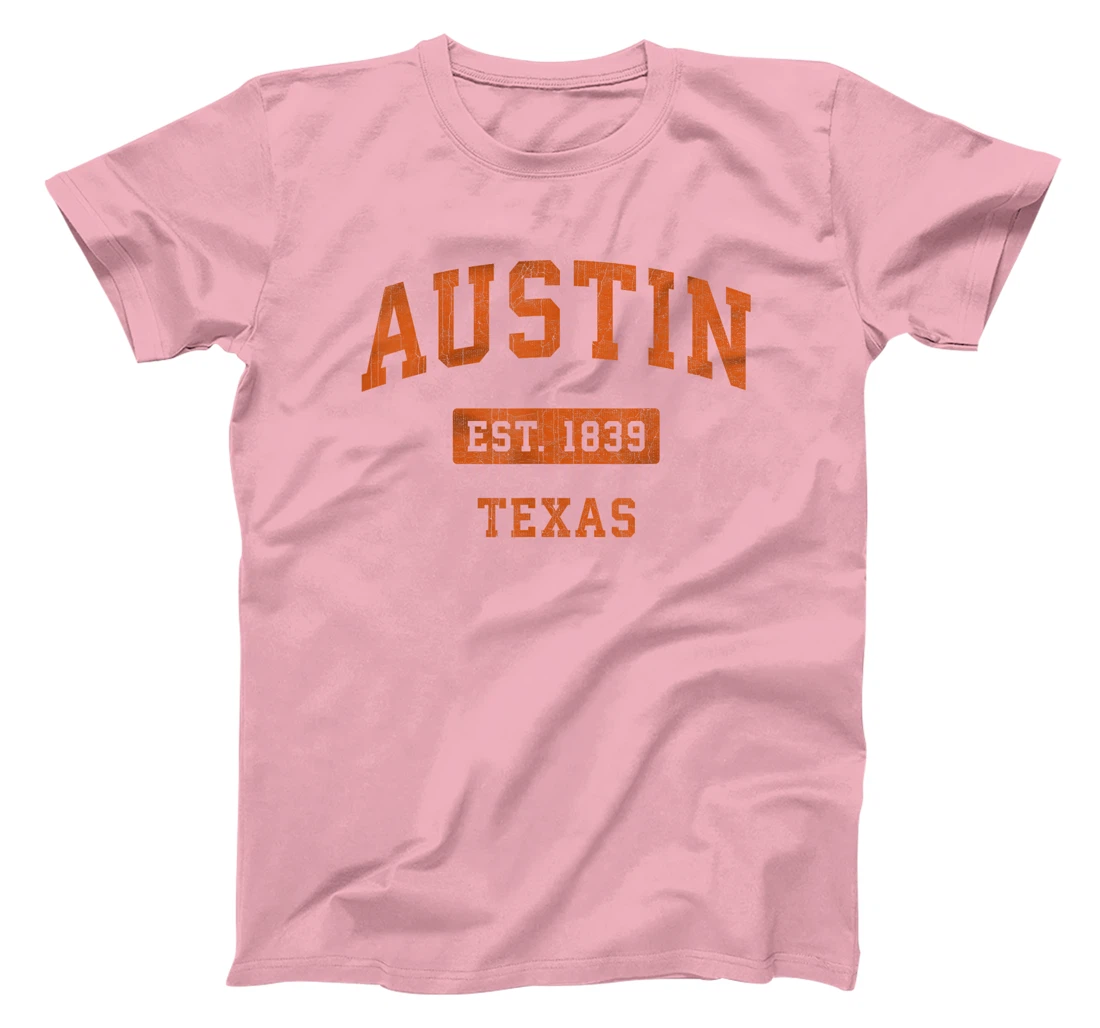 Austin Texas TX Vintage Athletic Sports Design T-Shirt