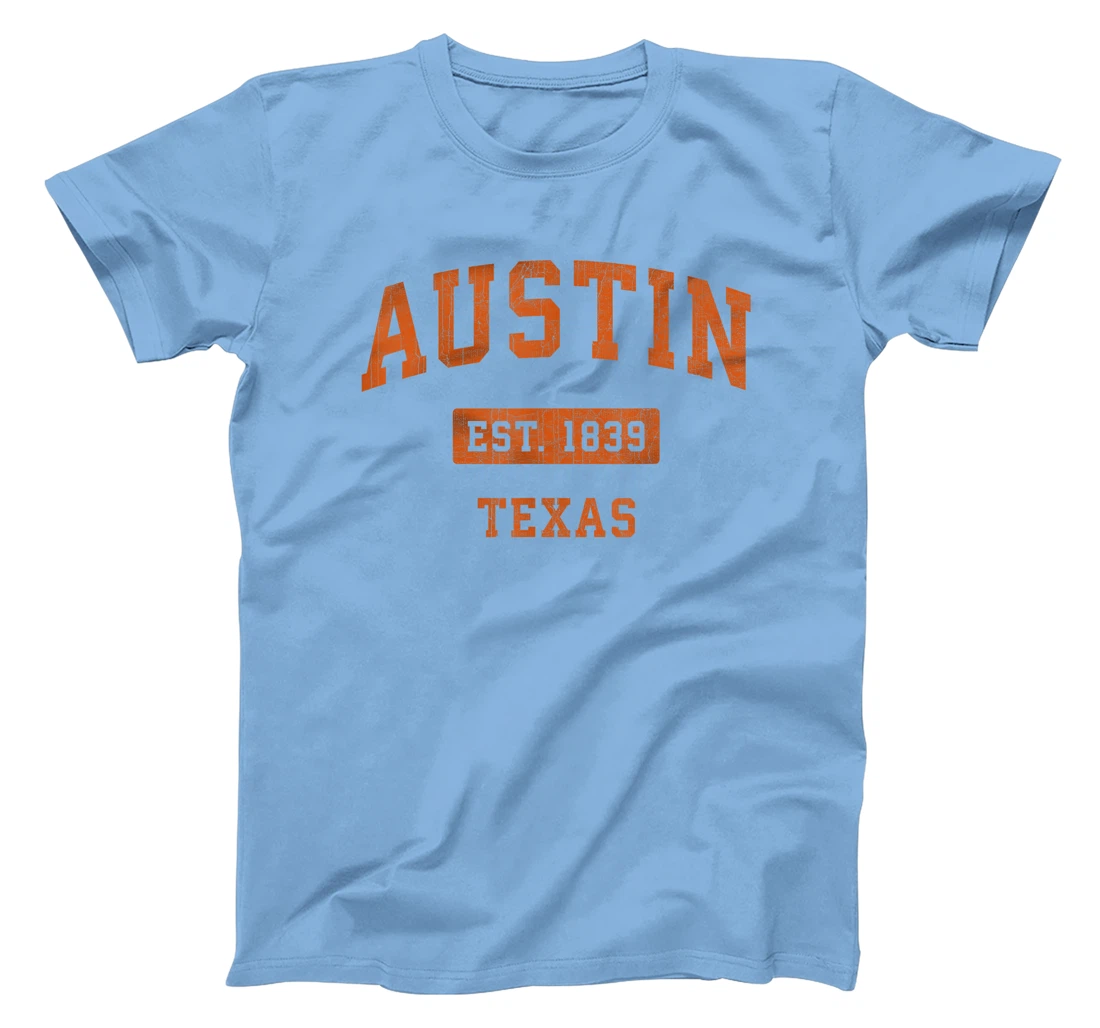Austin Texas TX Vintage Athletic Sports Design T-Shirt