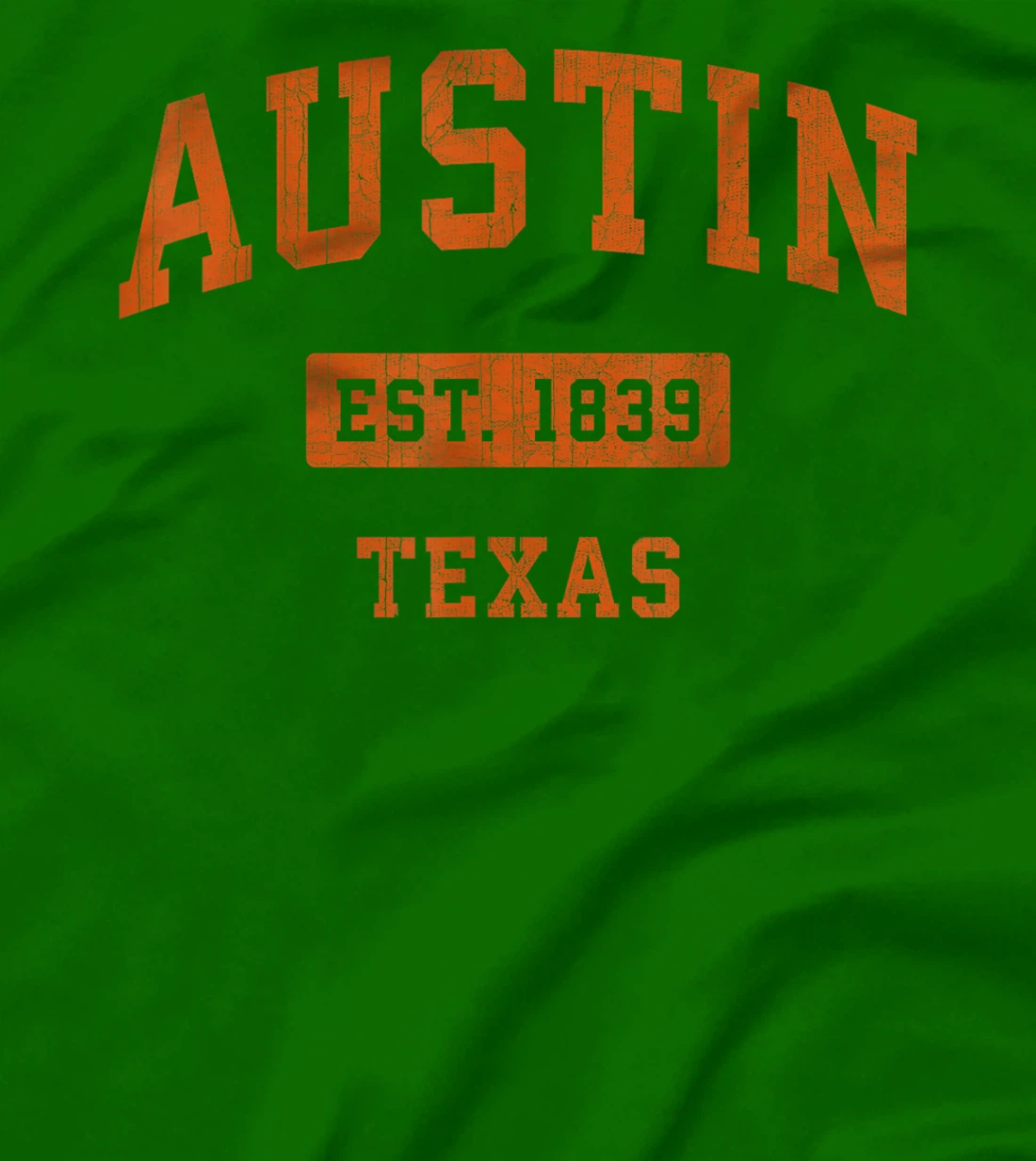 Austin Texas TX Vintage Athletic Sports Design T-Shirt