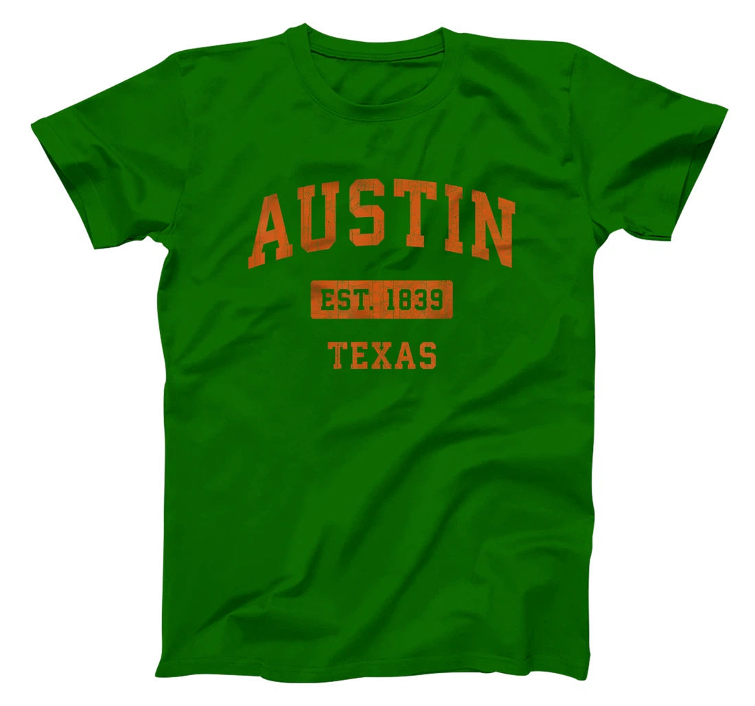 Austin Texas TX Vintage Athletic Sports Design T-Shirt