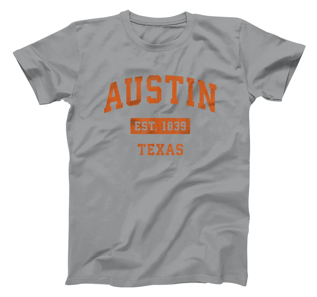 Austin Texas TX Vintage Athletic Sports Design T-Shirt