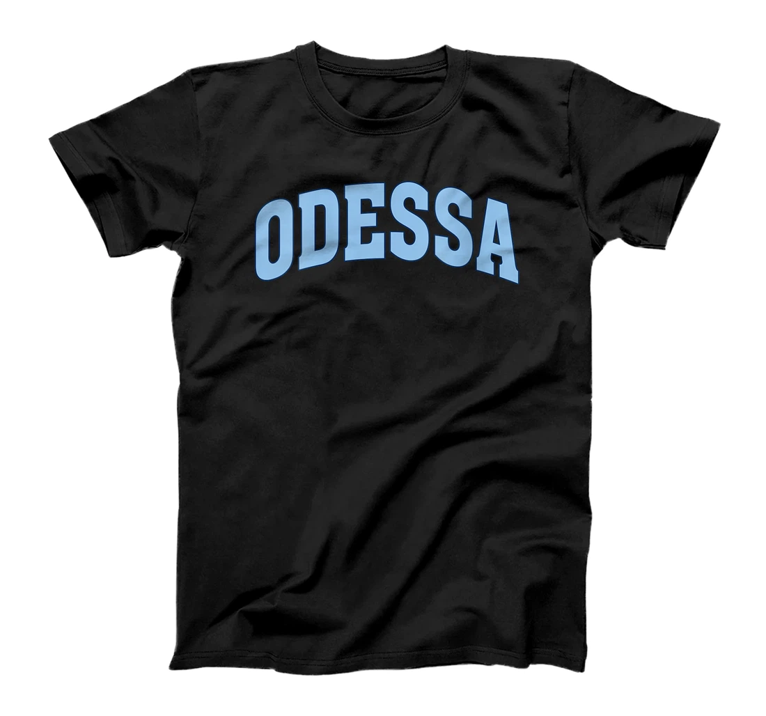 Womens Odessa Texas TX Vintage Athletic Sports Design T-Shirt
