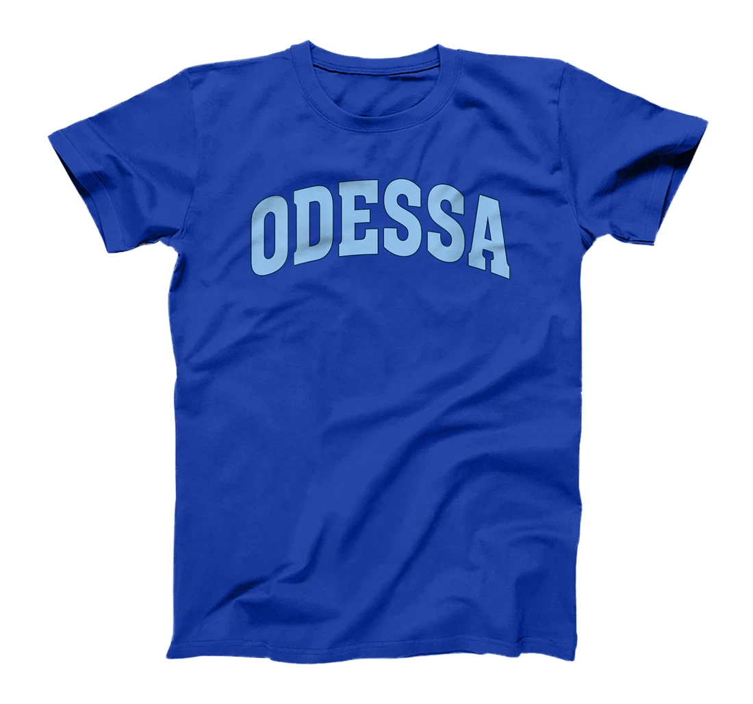 Womens Odessa Texas TX Vintage Athletic Sports Design T-Shirt