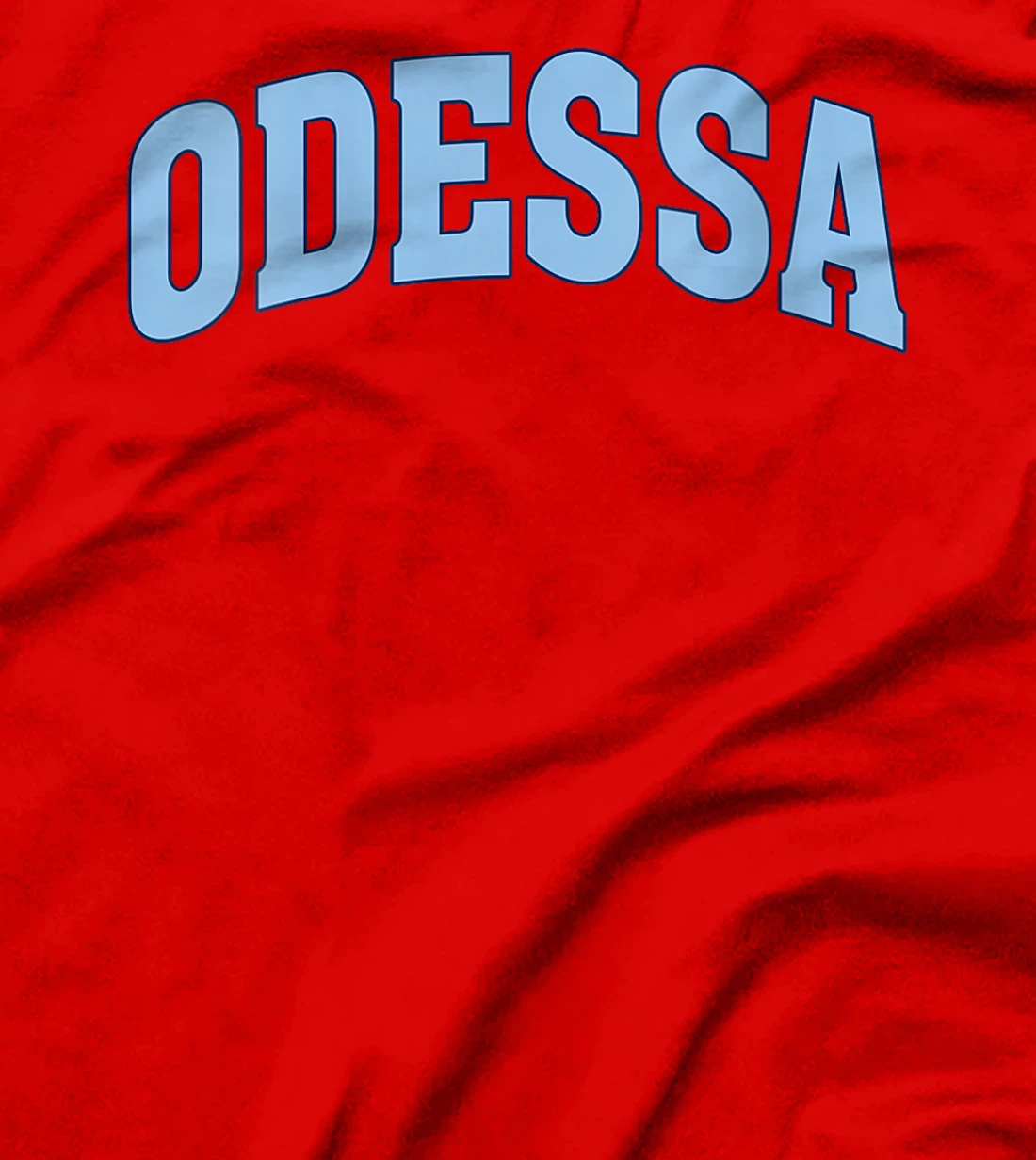 Womens Odessa Texas TX Vintage Athletic Sports Design T-Shirt