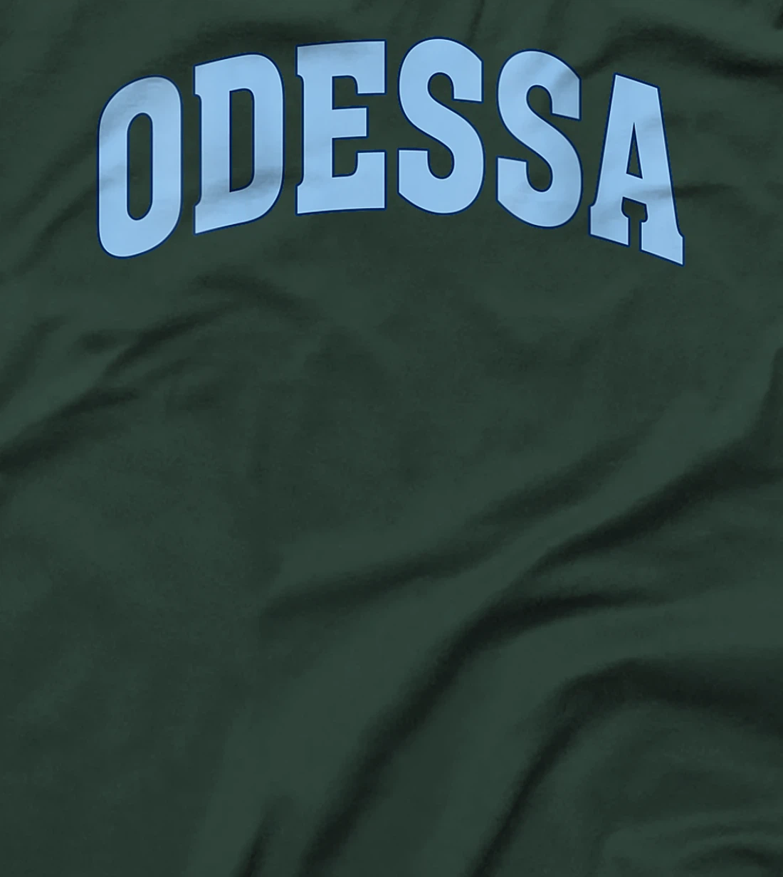 Womens Odessa Texas TX Vintage Athletic Sports Design T-Shirt