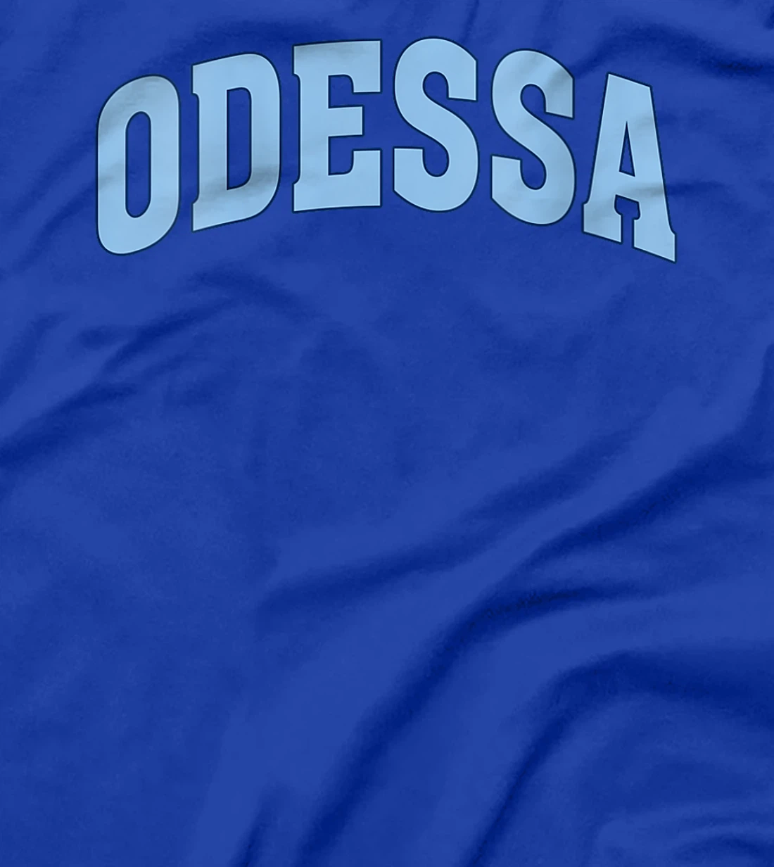 Womens Odessa Texas TX Vintage Athletic Sports Design T-Shirt