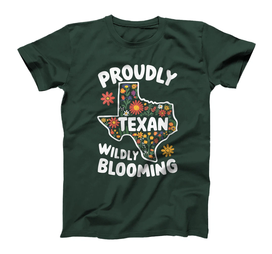 Womens Texas Wildflowers Floral Texas Spring Lesser Sunflower T-Shirt