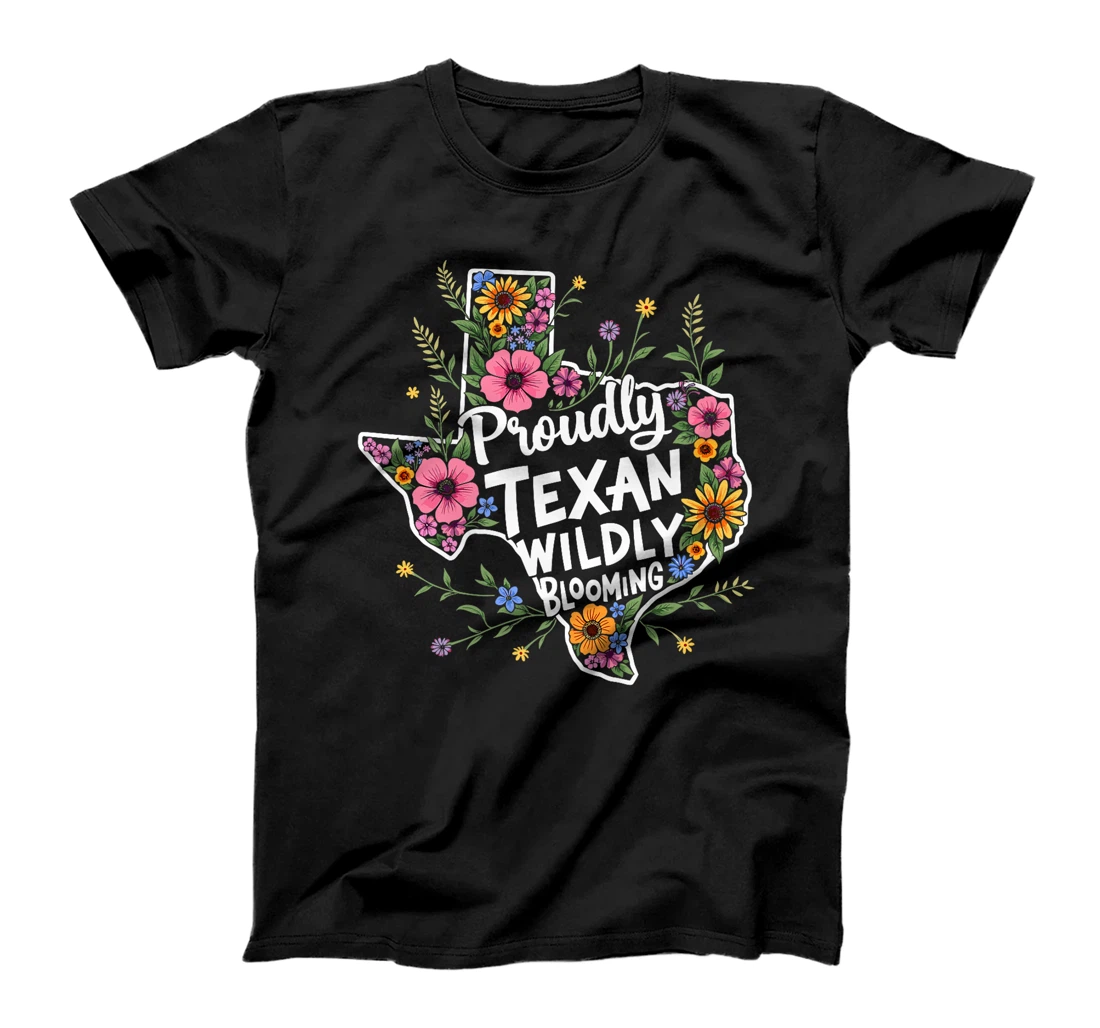 Texas Wildflowers Floral Texas Spring Lesser Sunflower Premium T-Shirt