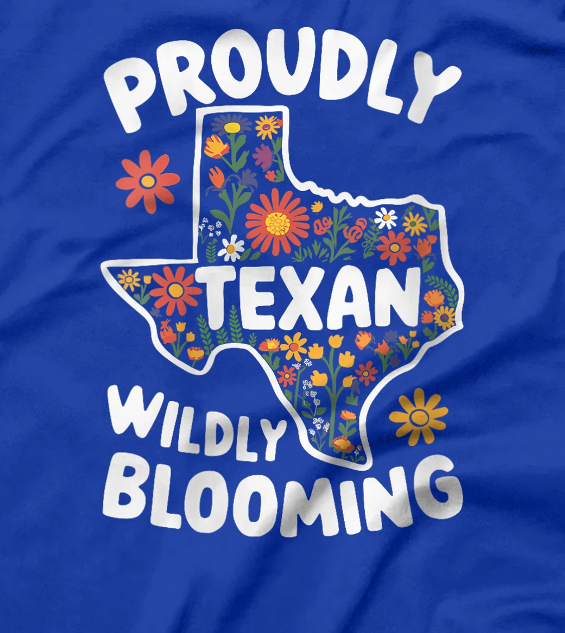Womens Texas Wildflowers Floral Texas Spring Lesser Sunflower T-Shirt