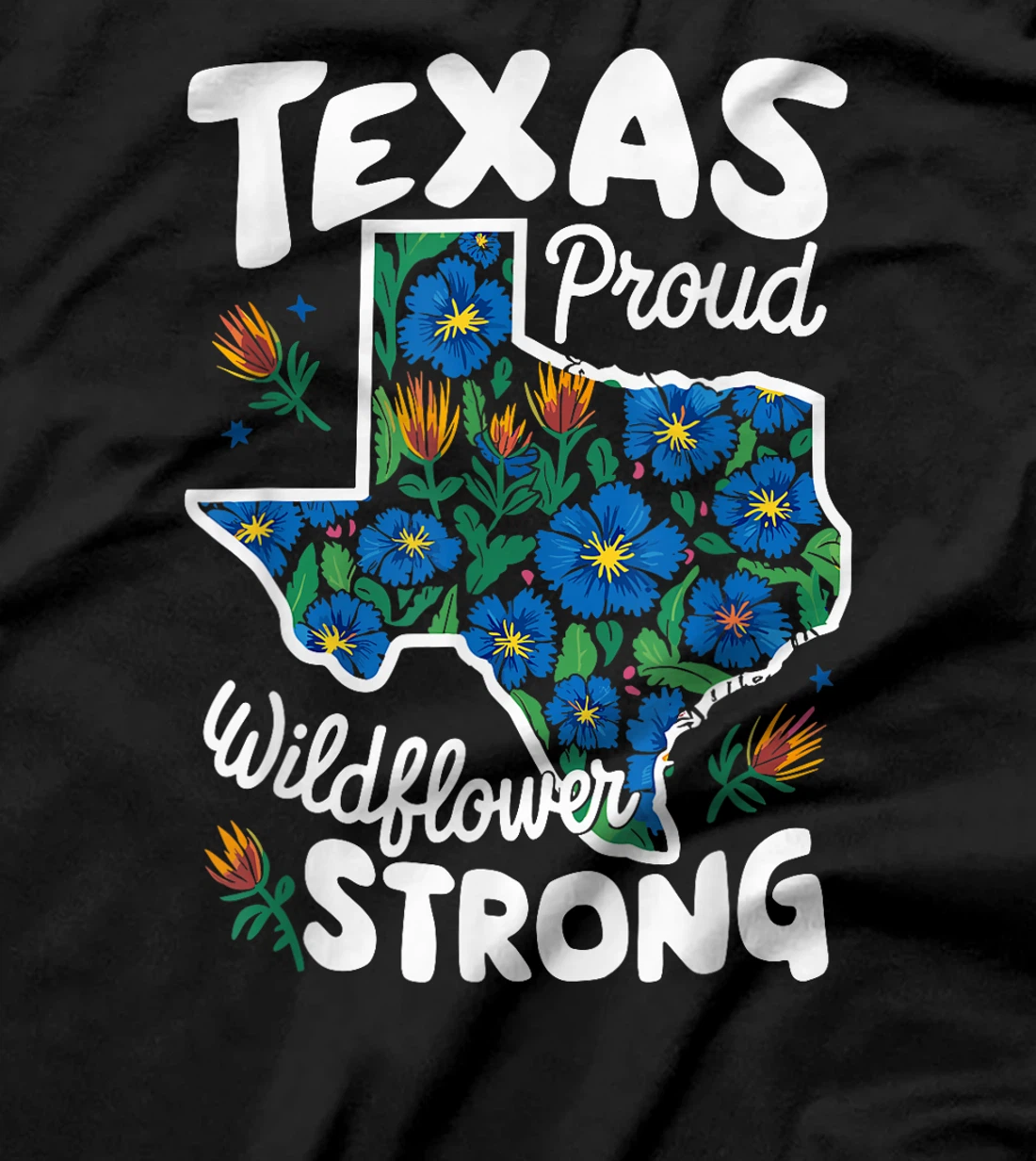 Texas Wildflowers Floral Texas Spring Lesser Sunflower T-Shirt