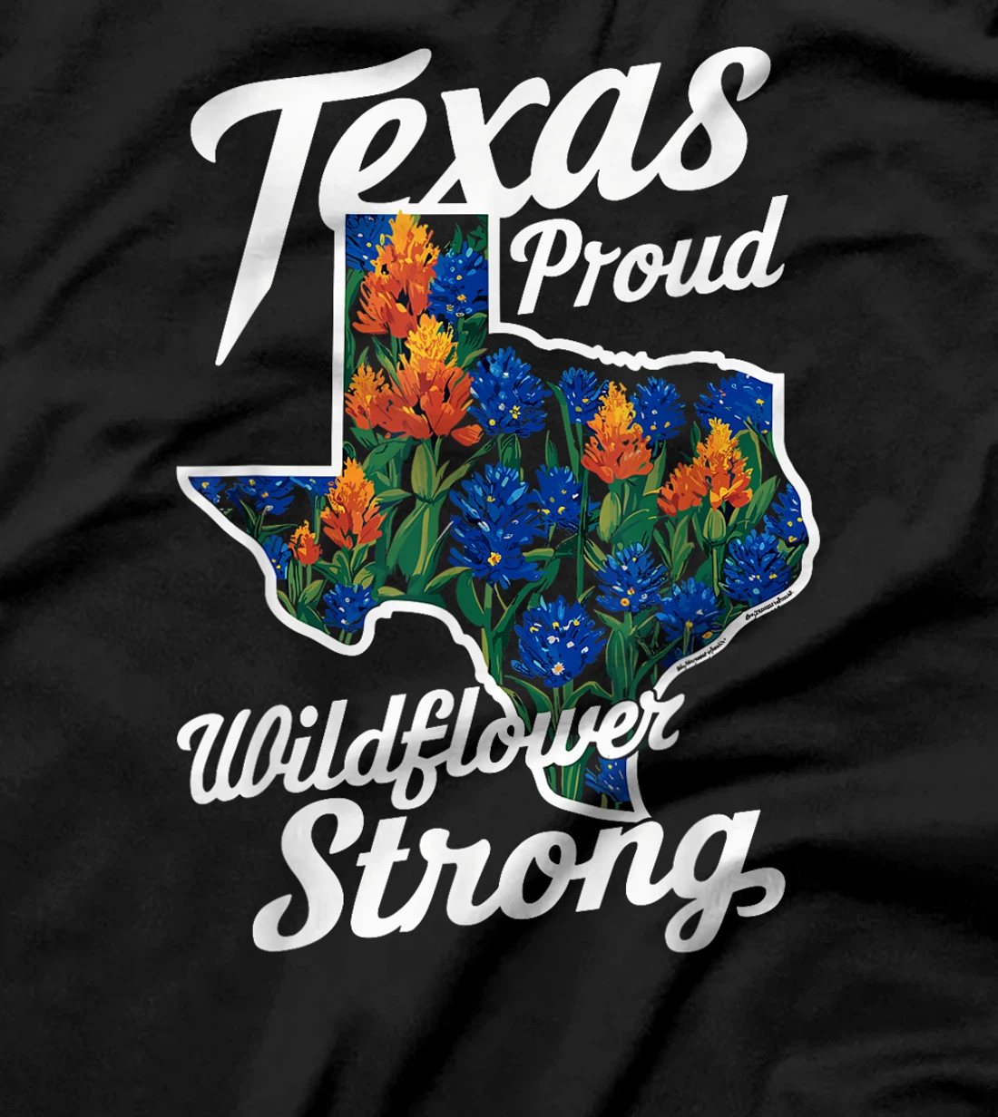 Womens Texas Wildflowers Floral Texas Spring Lesser Sunflower T-Shirt
