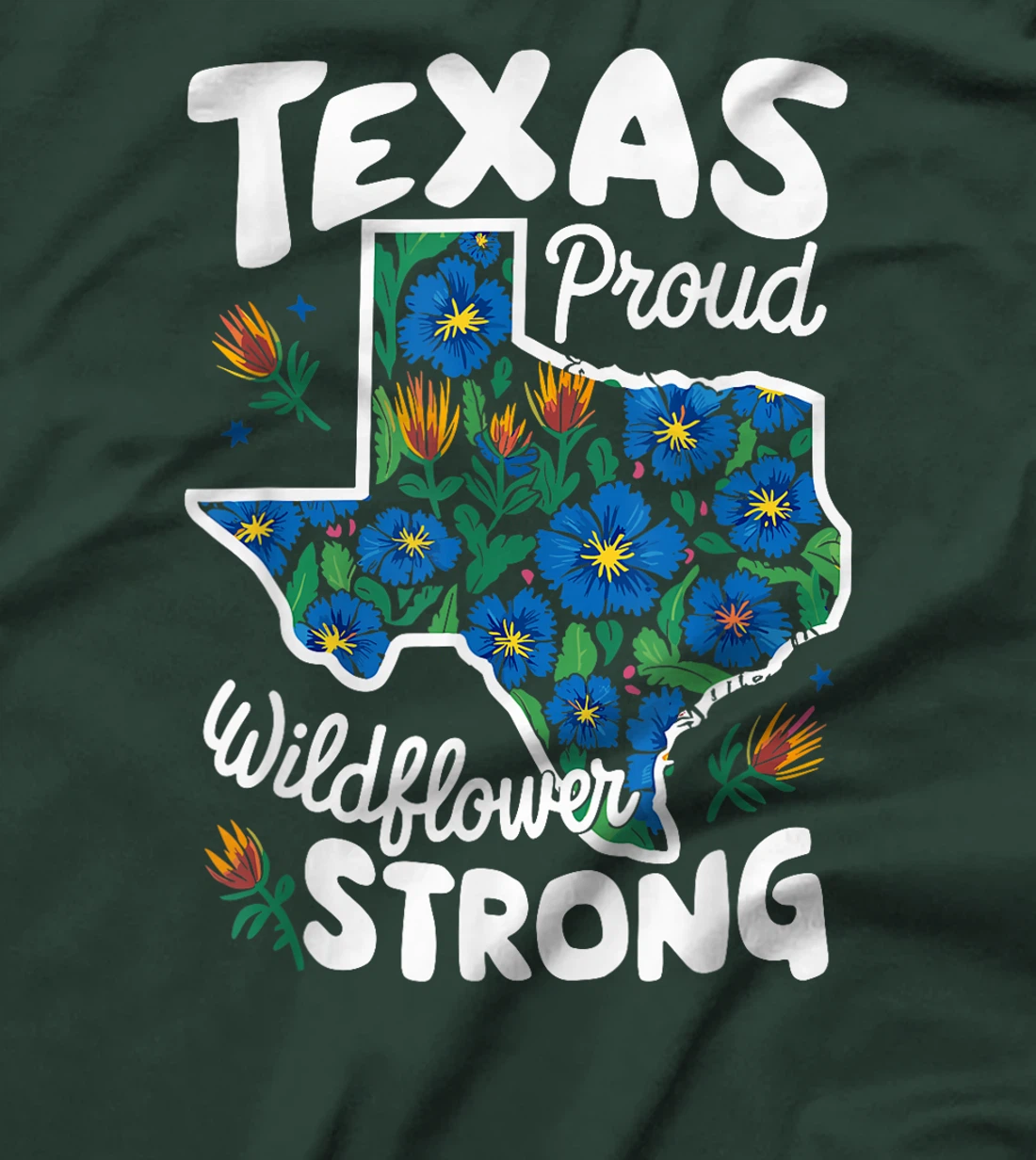 Texas Wildflowers Floral Texas Spring Lesser Sunflower T-Shirt