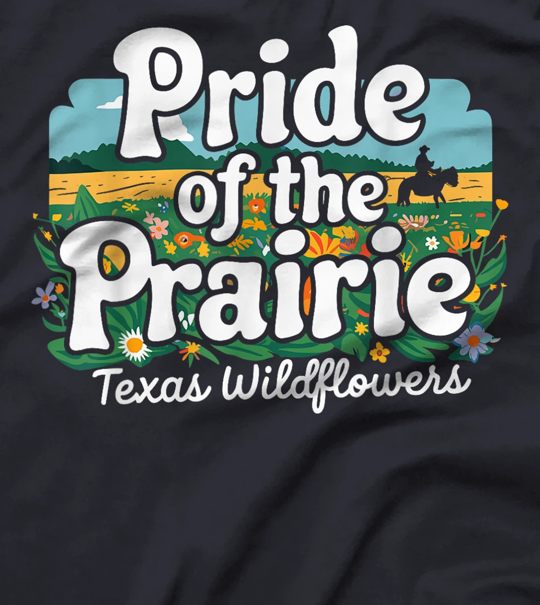 Texas Wildflowers Floral Texas Spring Lesser Sunflower T-Shirt