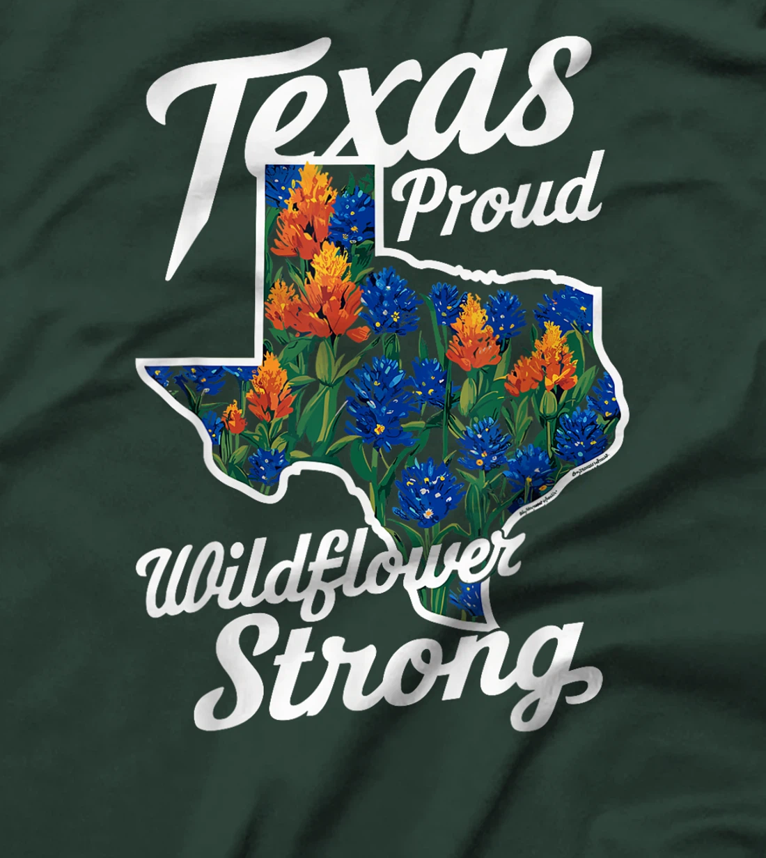 Womens Texas Wildflowers Floral Texas Spring Lesser Sunflower T-Shirt