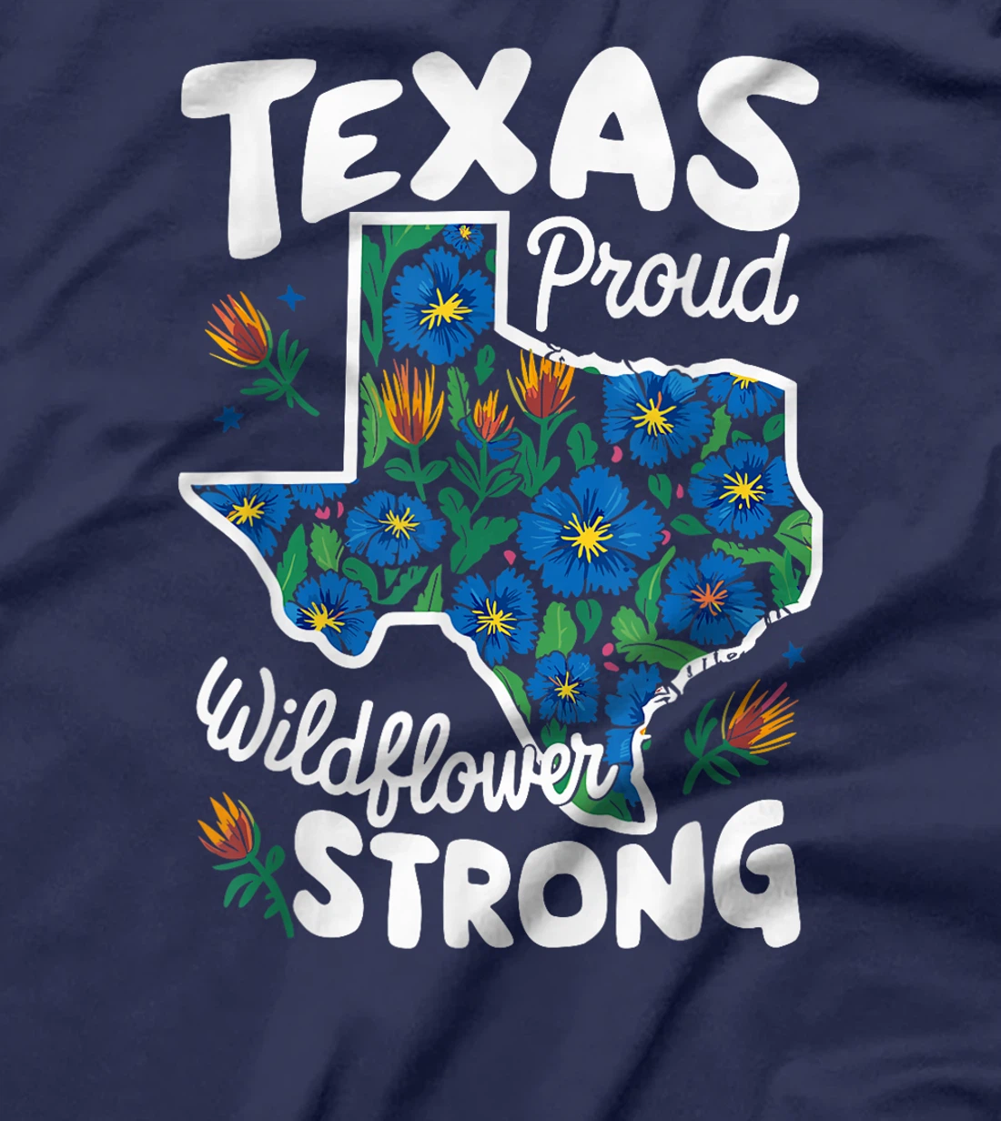 Texas Wildflowers Floral Texas Spring Lesser Sunflower T-Shirt