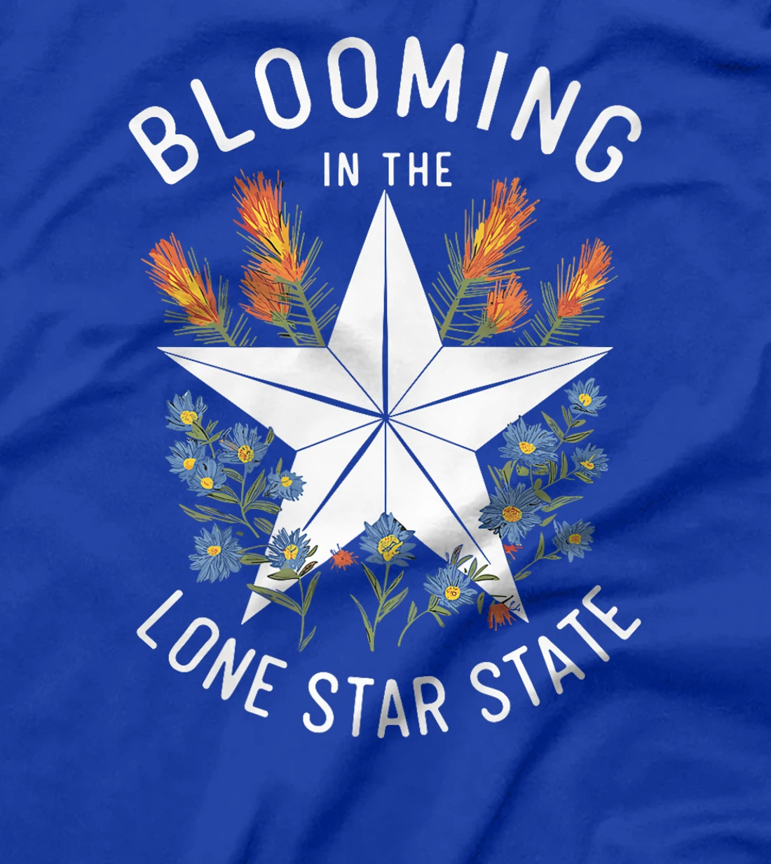 Texas Wildflowers Floral Texas Spring Lesser Sunflower Premium T-Shirt