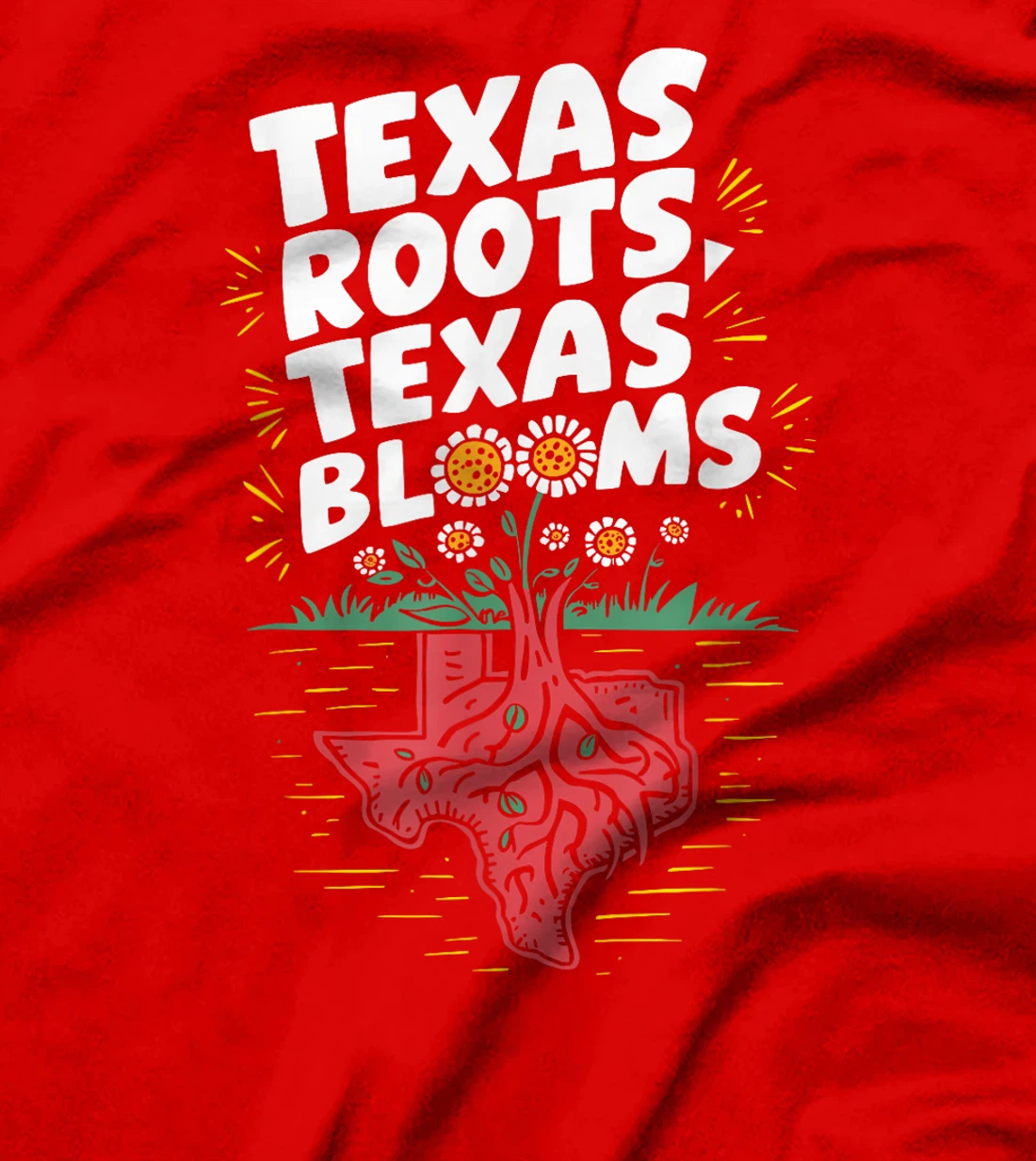 Texas Wildflowers Floral Texas Spring Lesser Sunflower T-Shirt