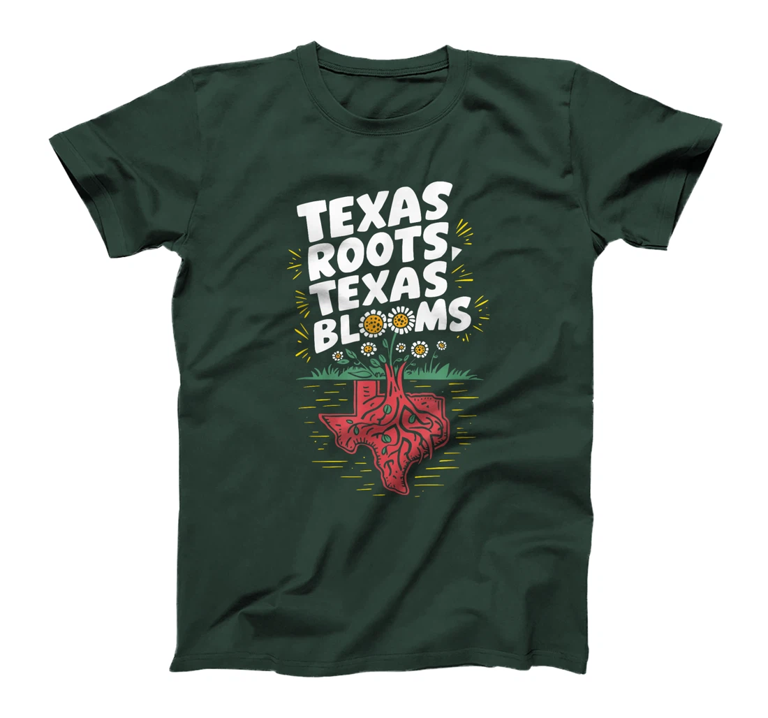Texas Wildflowers Floral Texas Spring Lesser Sunflower T-Shirt