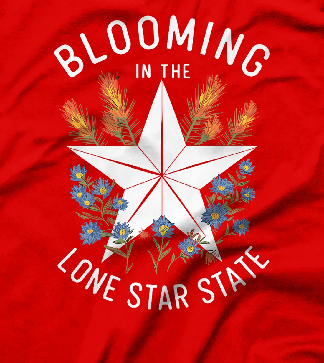 Texas Wildflowers Floral Texas Spring Lesser Sunflower Premium T-Shirt