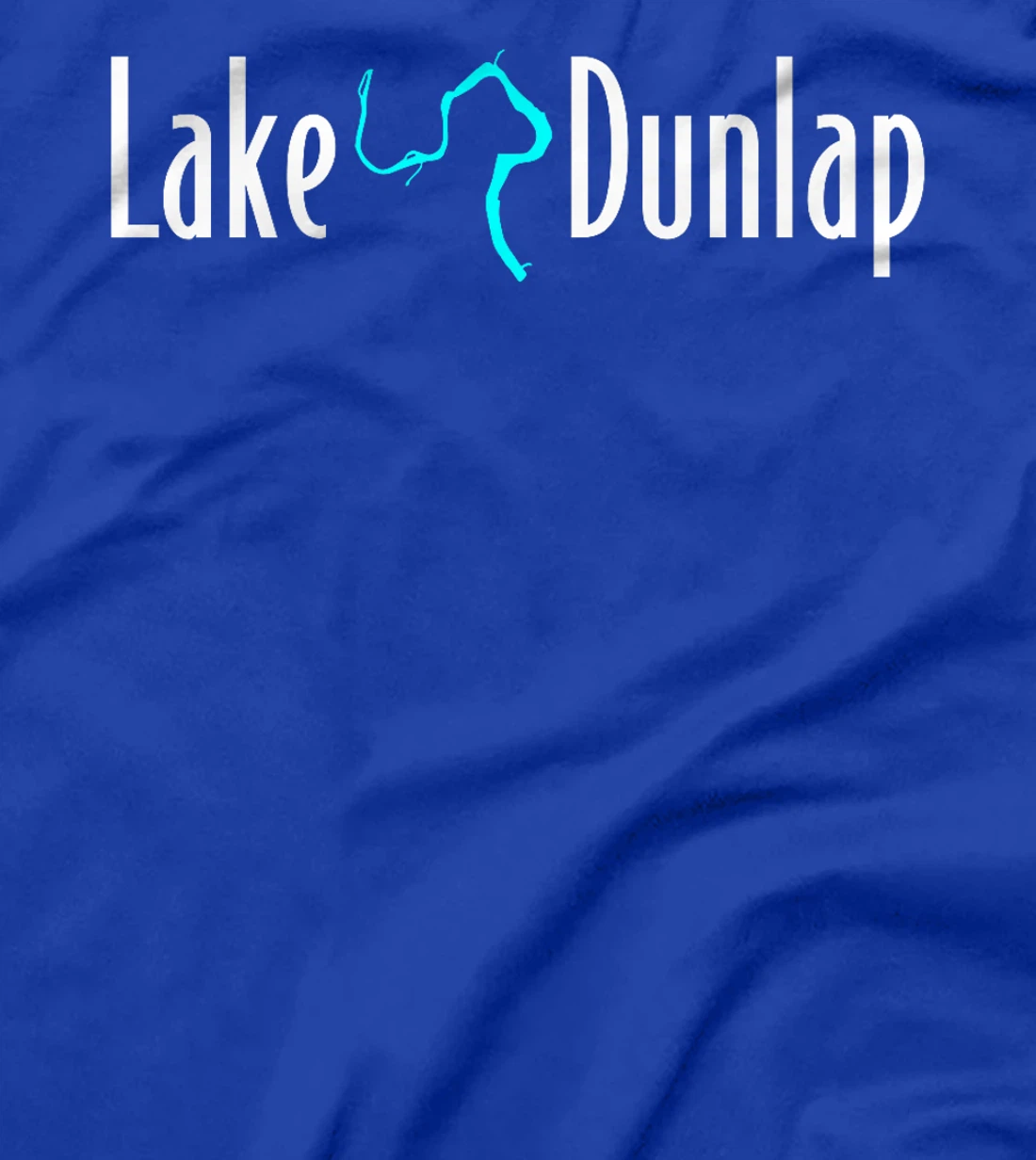 Minimalist Lake Dunlap - Texas Premium T-Shirt