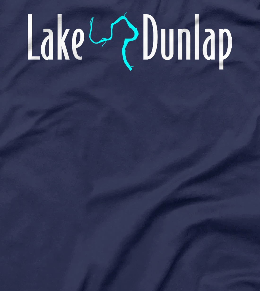 Minimalist Lake Dunlap - Texas Premium T-Shirt