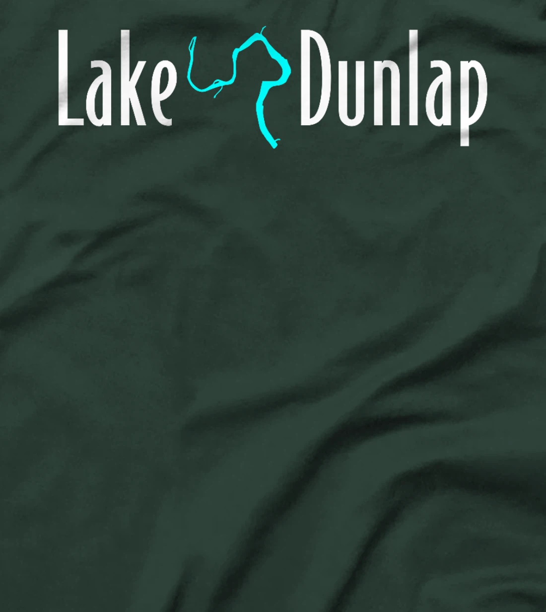 Minimalist Lake Dunlap - Texas Premium T-Shirt