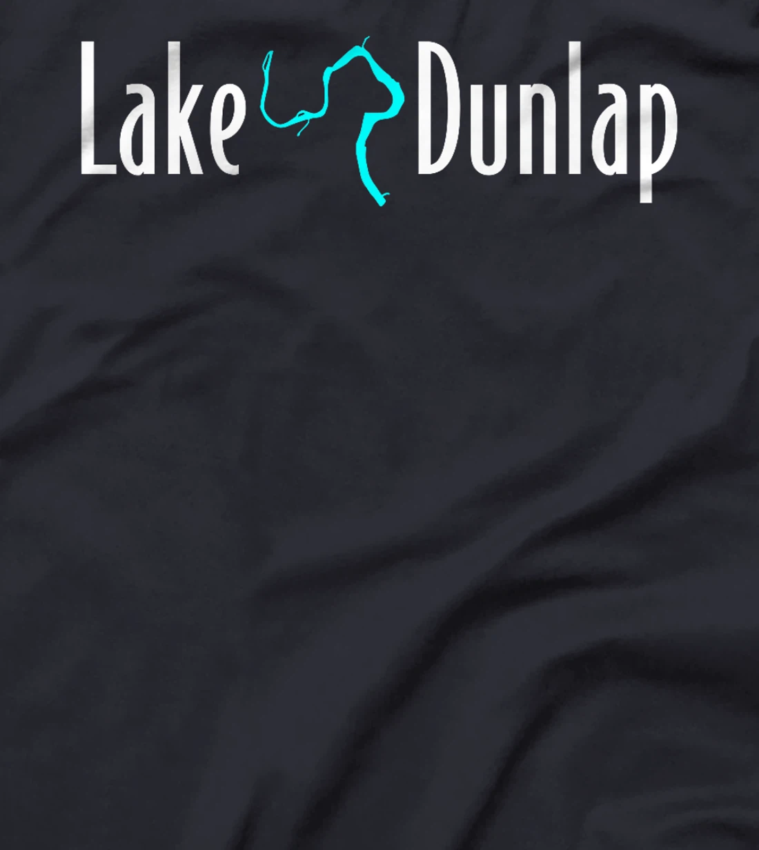 Minimalist Lake Dunlap - Texas Premium T-Shirt