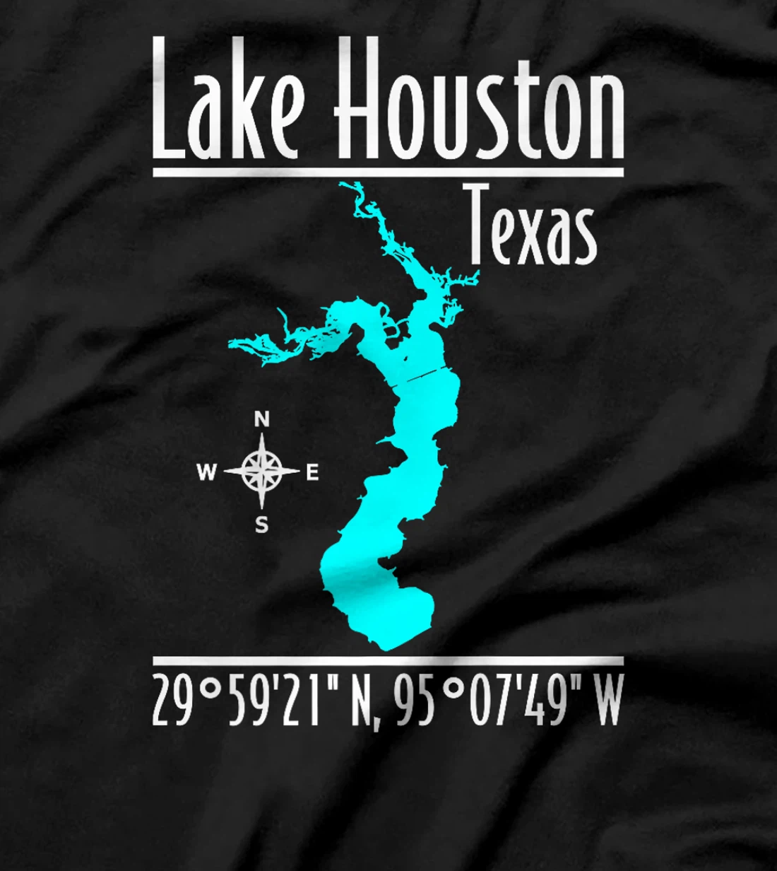 Modern Lake Houston - Texas Premium T-Shirt