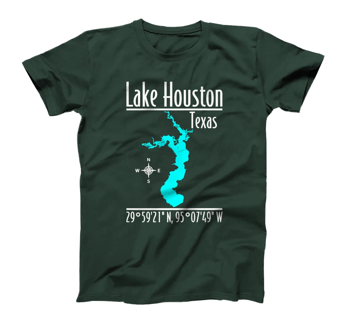 Modern Lake Houston - Texas Premium T-Shirt