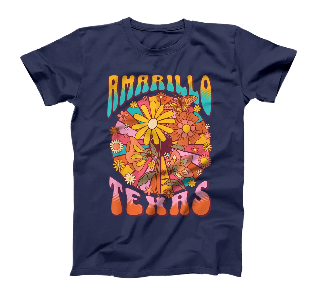 Amarillo Texas, Retro Vintage Love T-Shirt