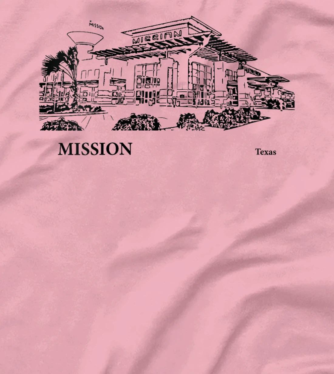Womens Mission Texas T-Shirt