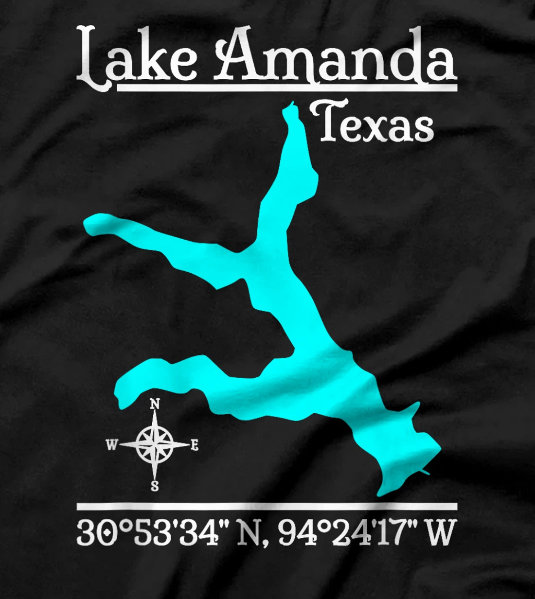 Womens Lake Amanda - Texas T-Shirt