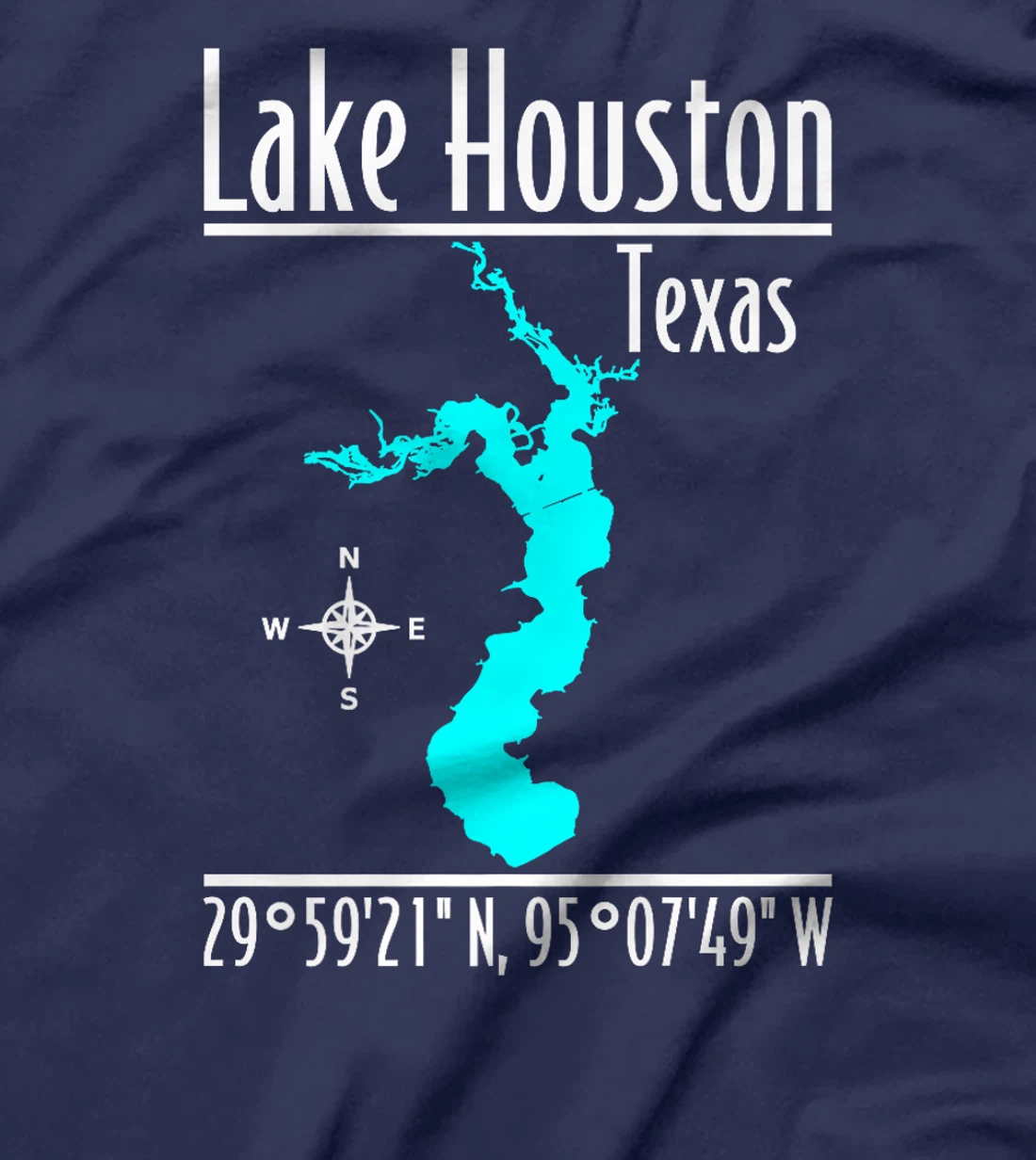 Modern Lake Houston - Texas Premium T-Shirt