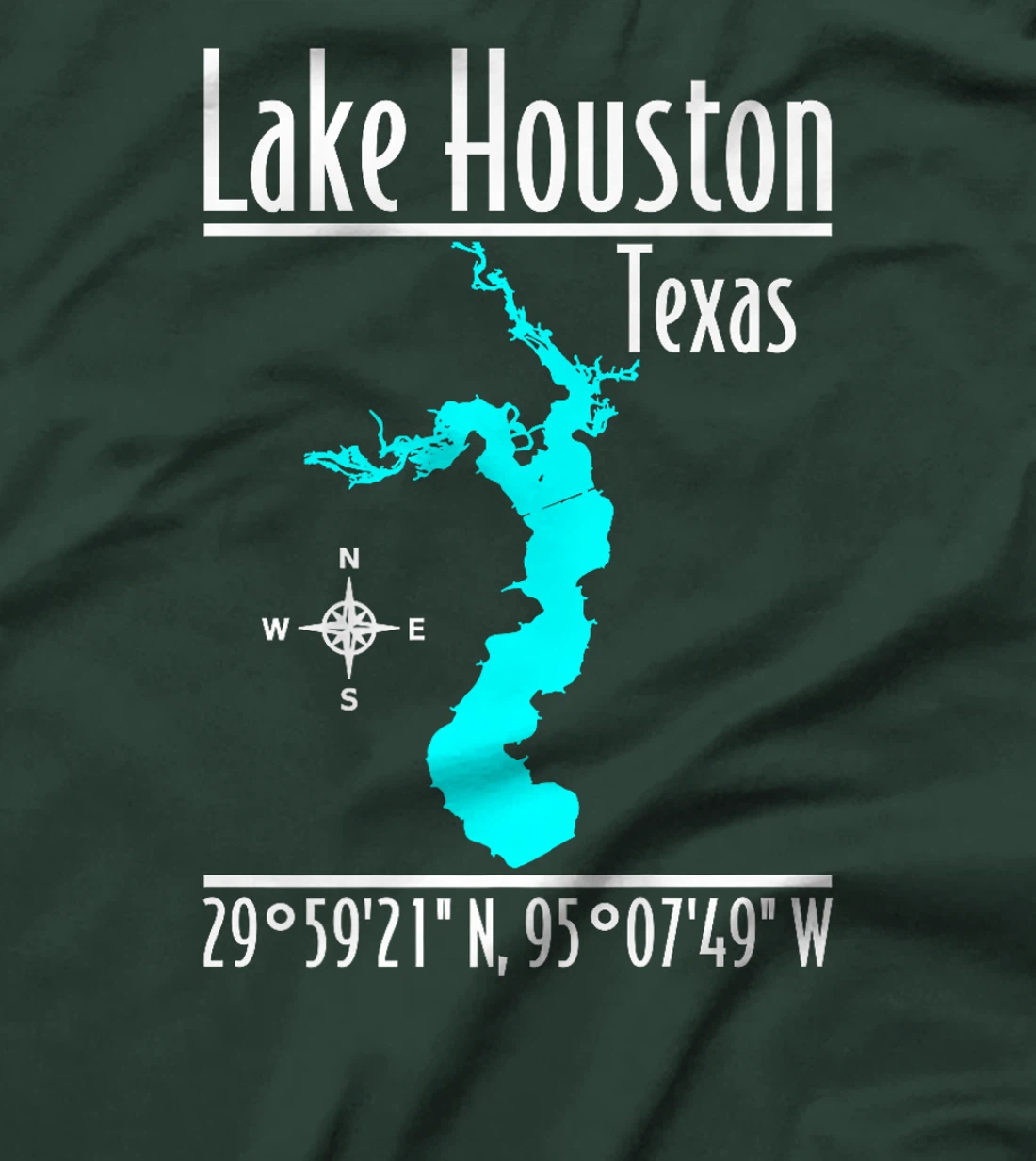 Modern Lake Houston - Texas Premium T-Shirt