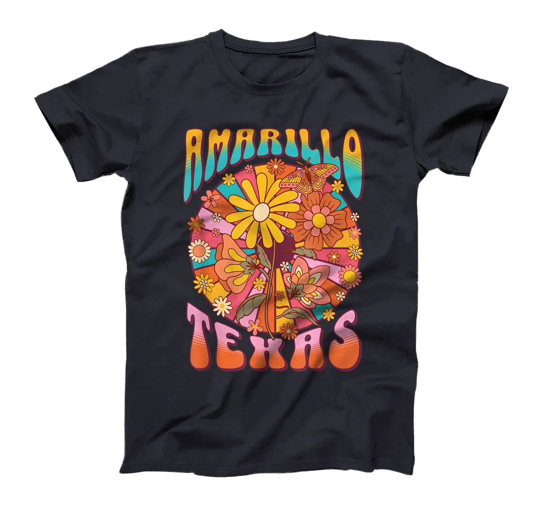 Amarillo Texas, Retro Vintage Love T-Shirt