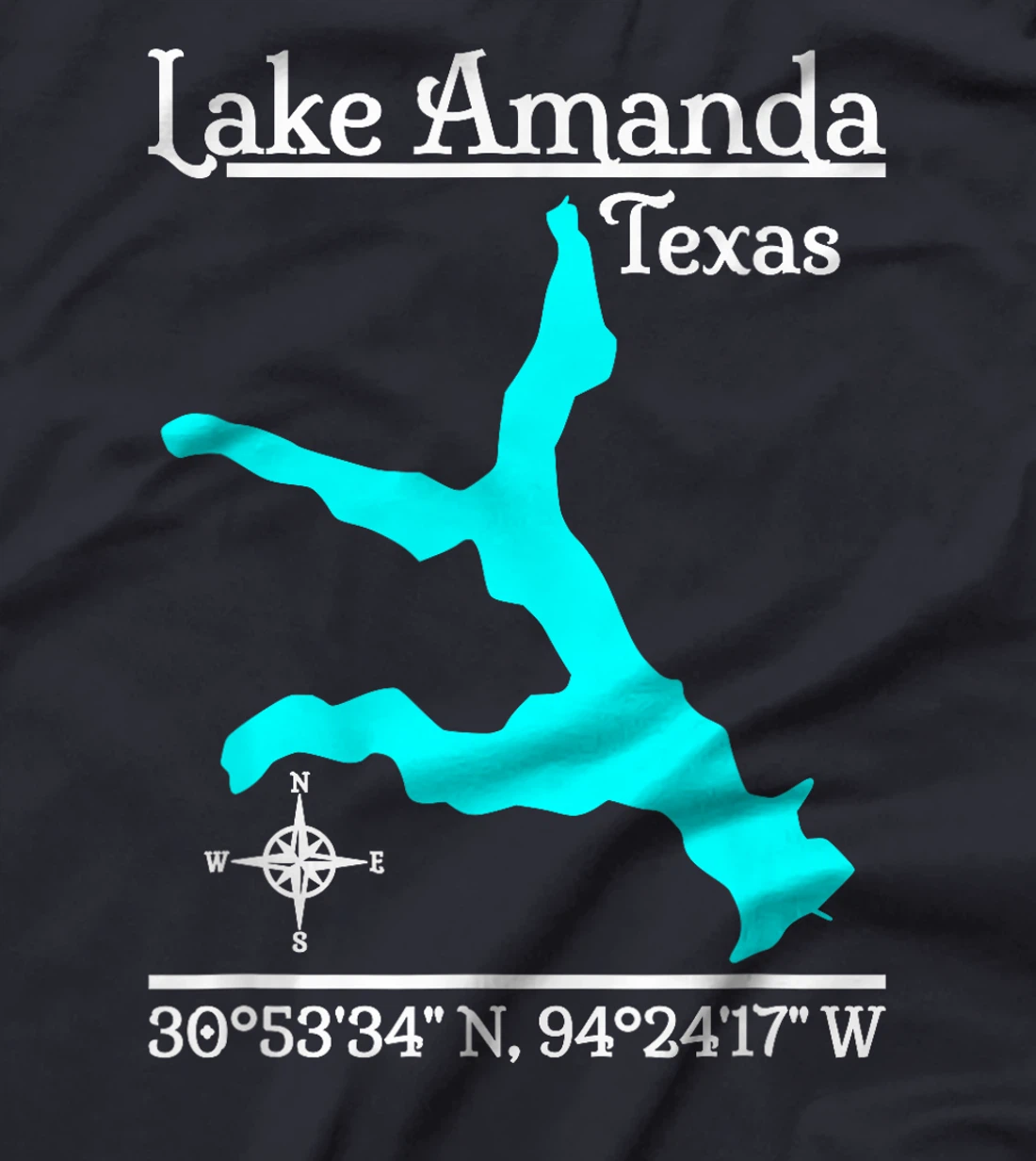 Womens Lake Amanda - Texas T-Shirt
