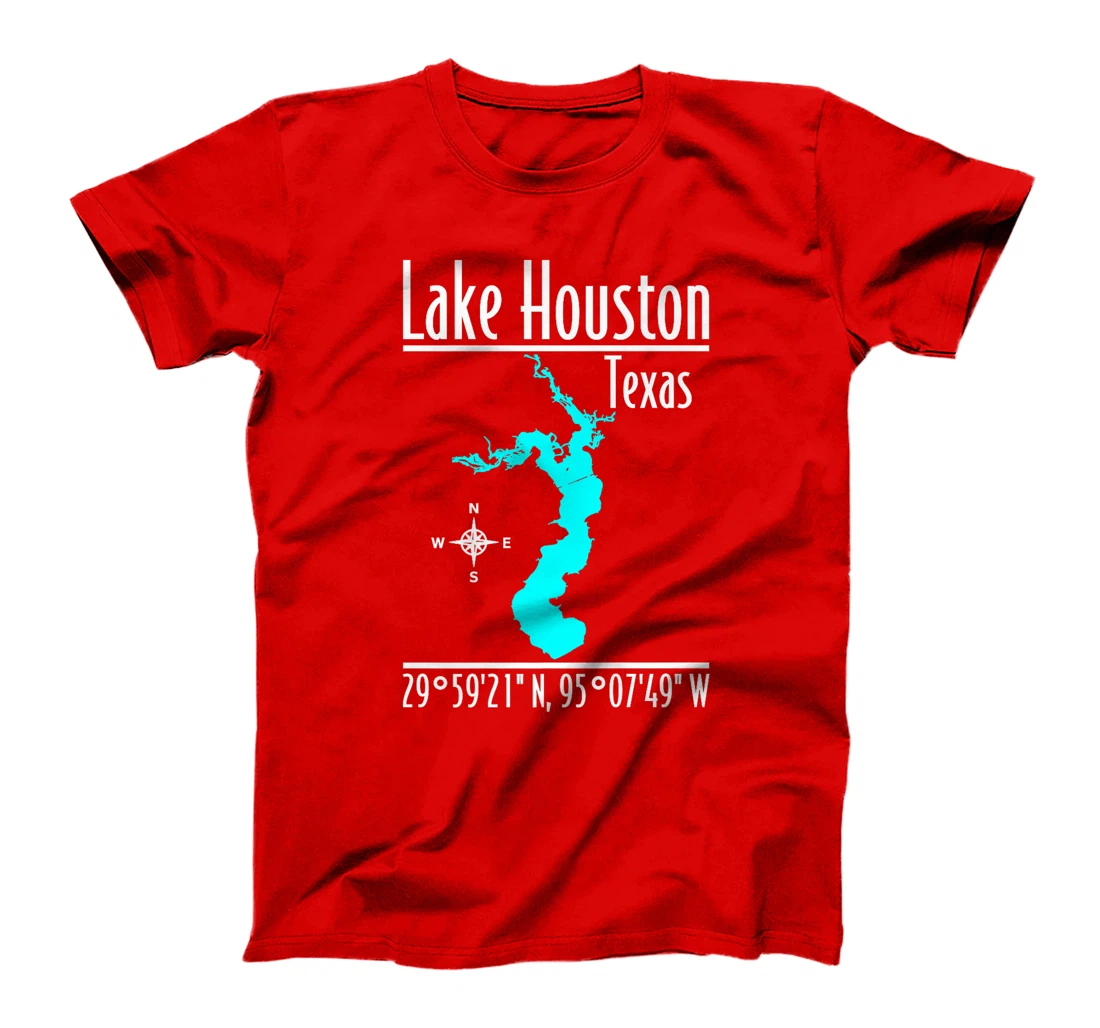 Modern Lake Houston - Texas Premium T-Shirt