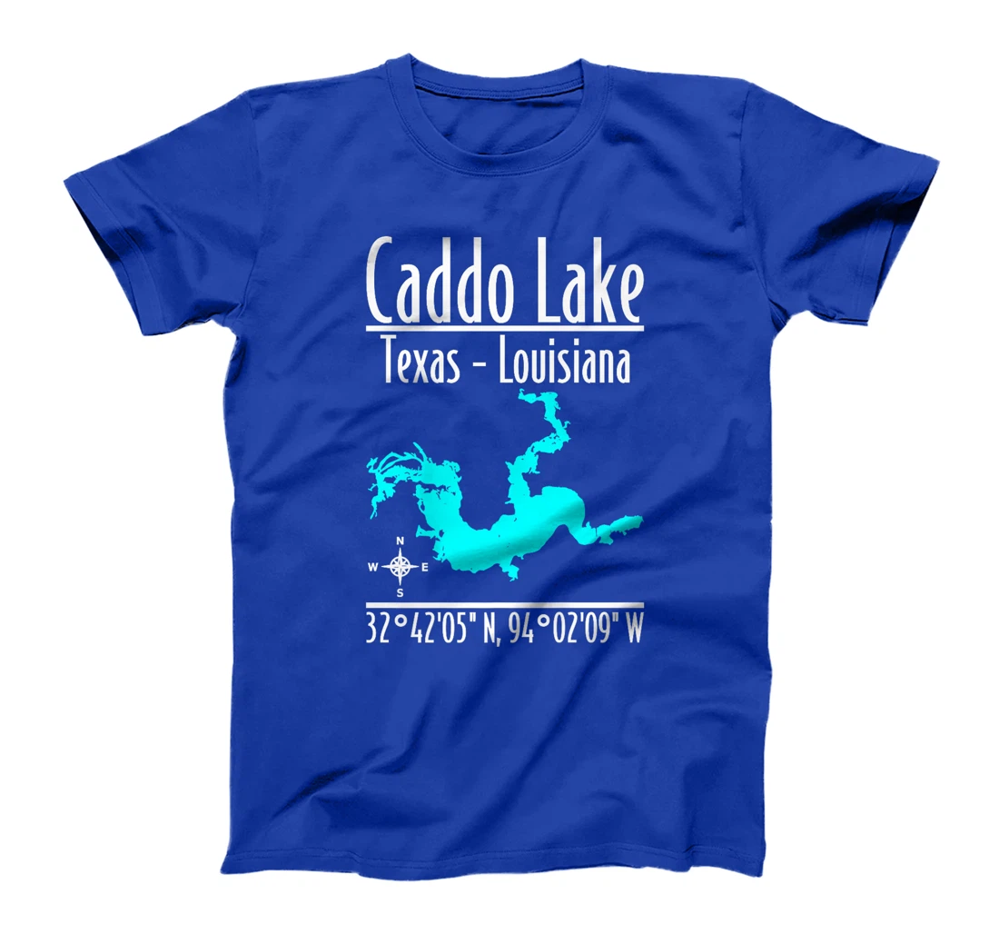 Womens Modern Caddo Lake - Texas - Louisiana T-Shirt
