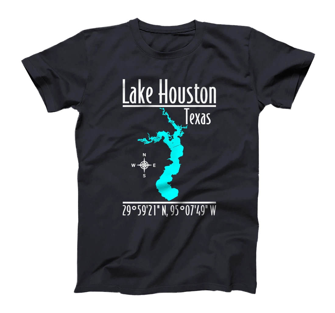 Modern Lake Houston - Texas Premium T-Shirt
