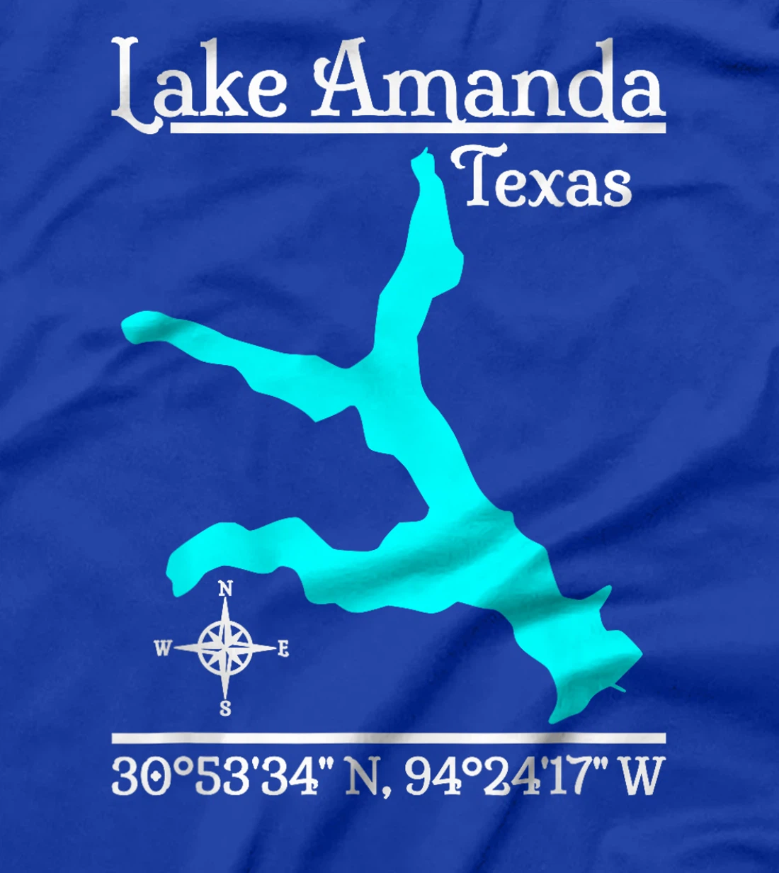 Womens Lake Amanda - Texas T-Shirt