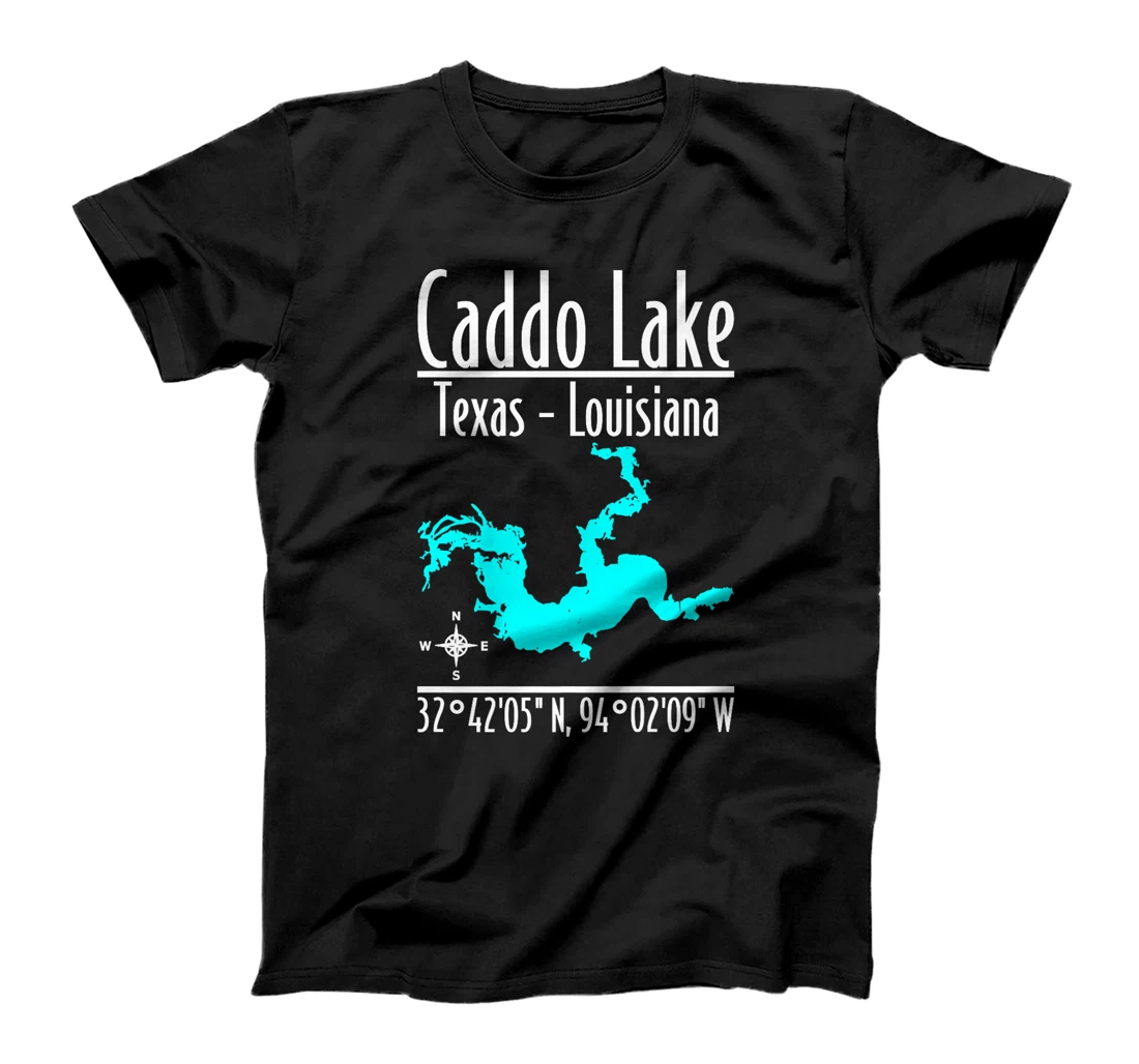 Womens Modern Caddo Lake - Texas - Louisiana T-Shirt